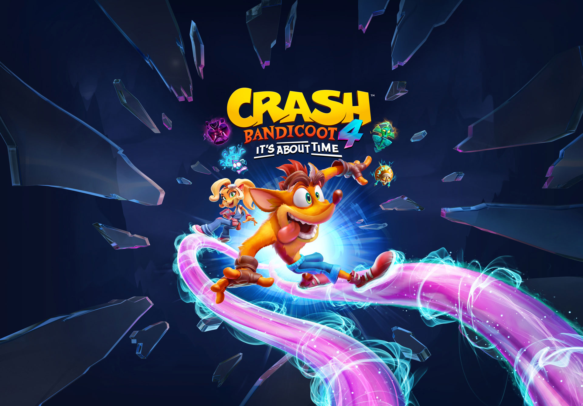 Crash Bandicoot 4: It’s About Time, постер № 2