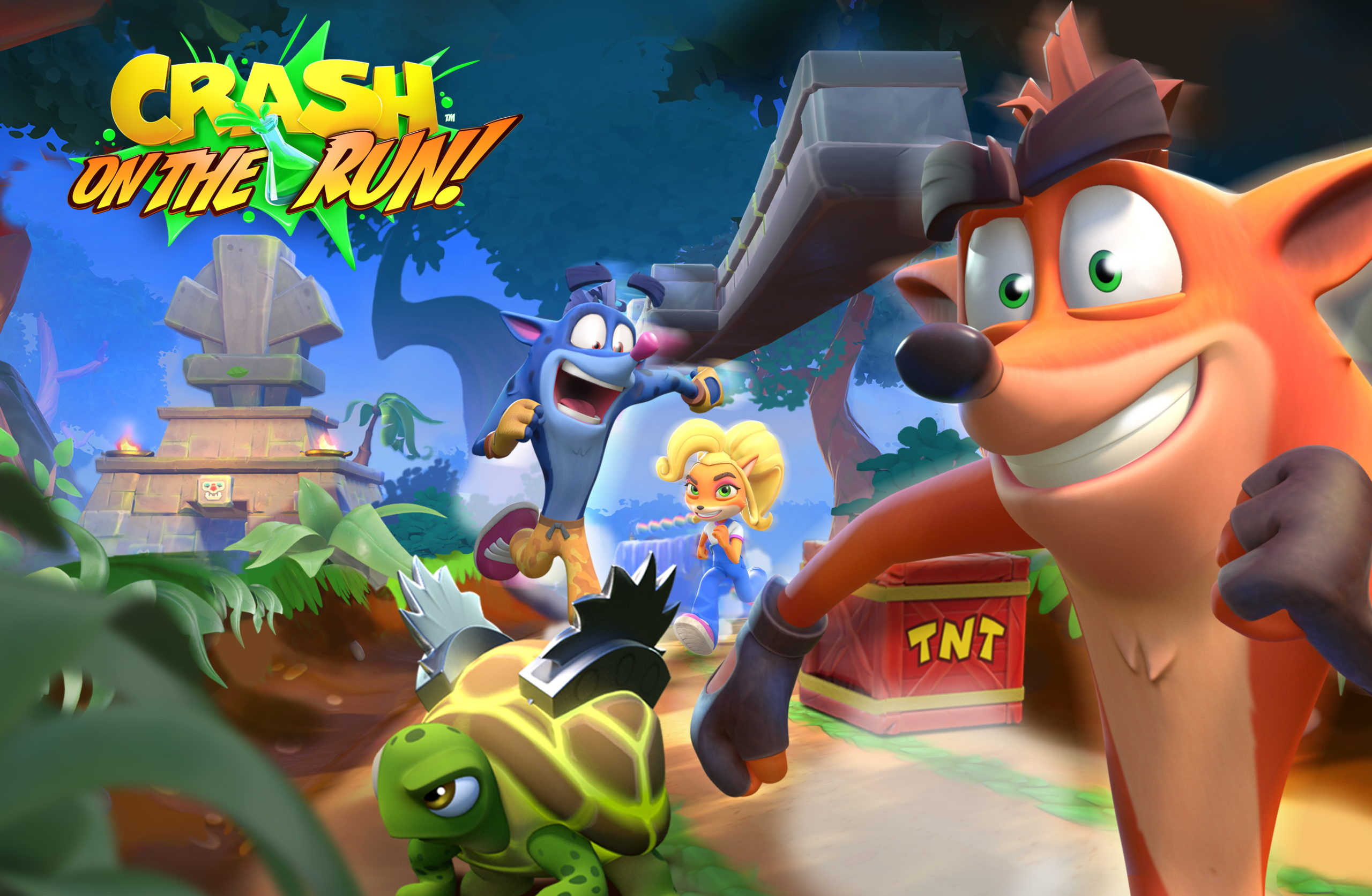 Crash Bandicoot: On the Run, постер № 3