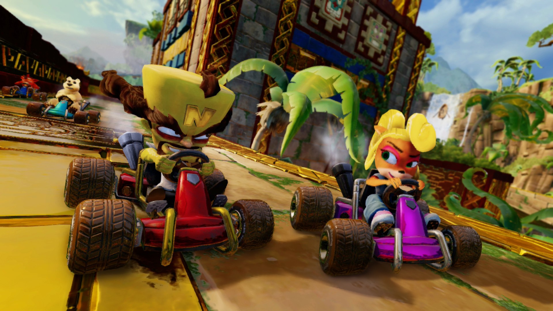 Крэш бандикут гонки. Игра Activision Nintendo crash Team Racing Nitro-fueled. Crash Bandicoot Racing. Краш бандикут гонки. Крэш бандикут гонки ps4.