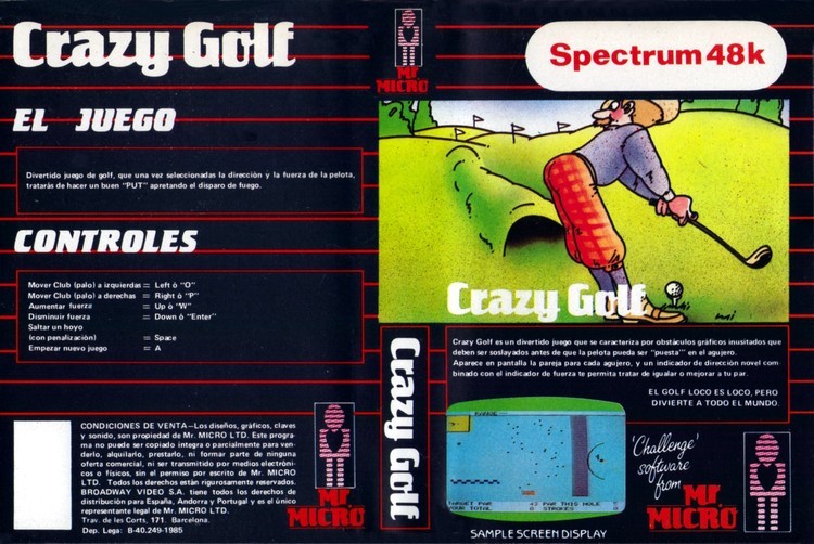 Crazy Golf, постер № 2