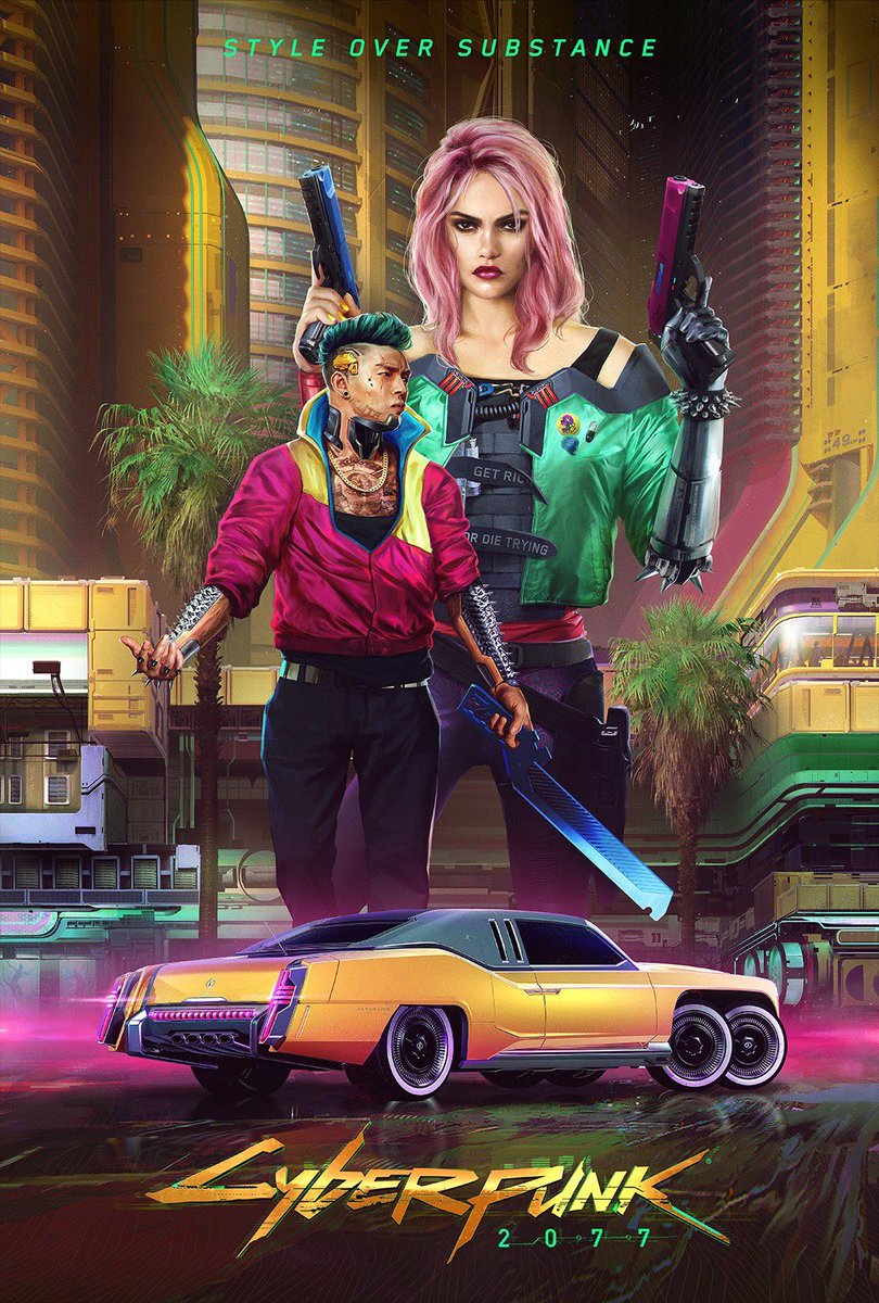 Cyberpunk 2077, постер № 2