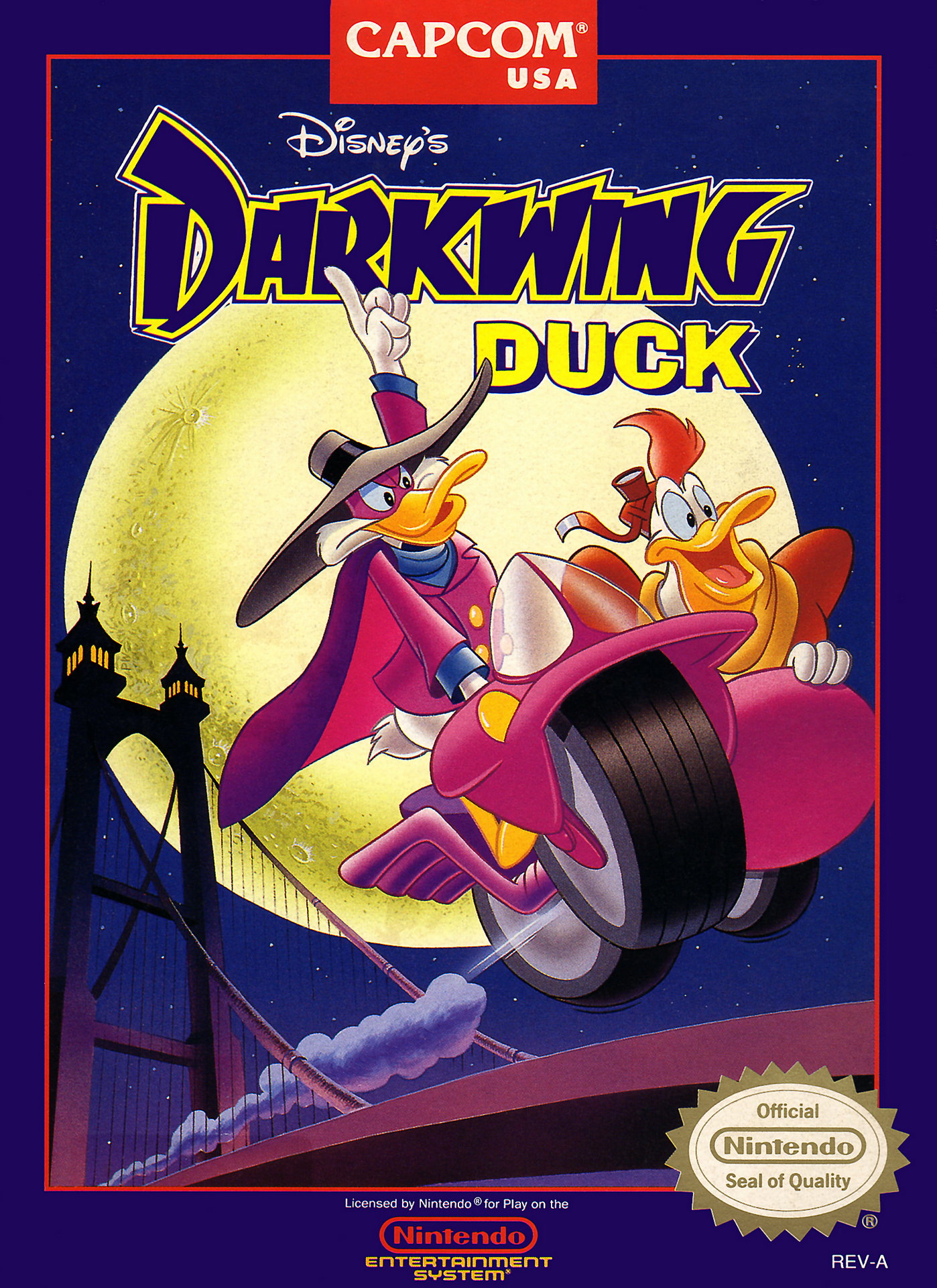 Darkwing Duck NES обложка