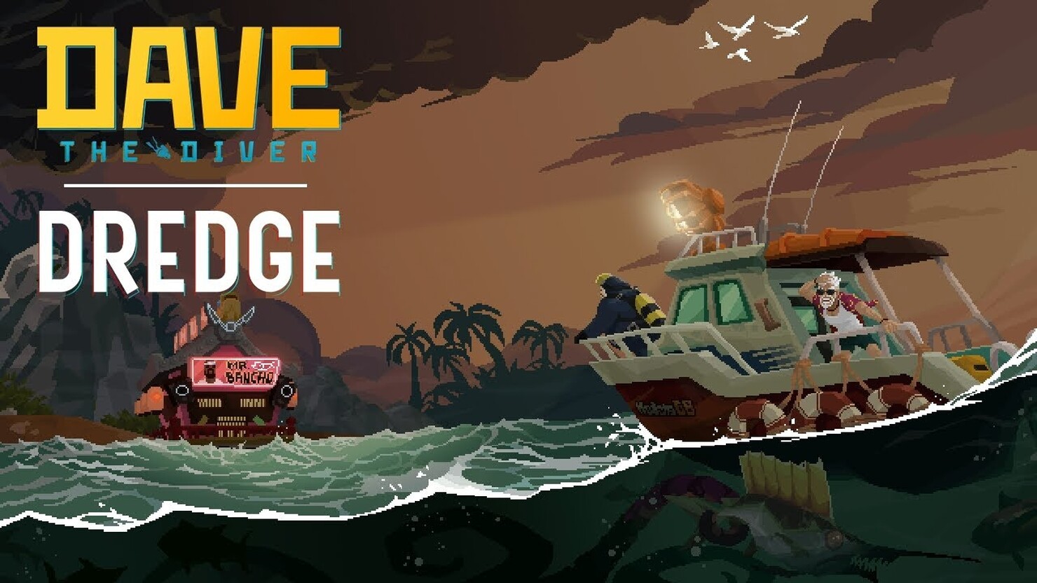 Хитовая пиксельная игра Dave the Diver получит бесплатный DLC-кроссовер с  Dredge | КГ-Портал