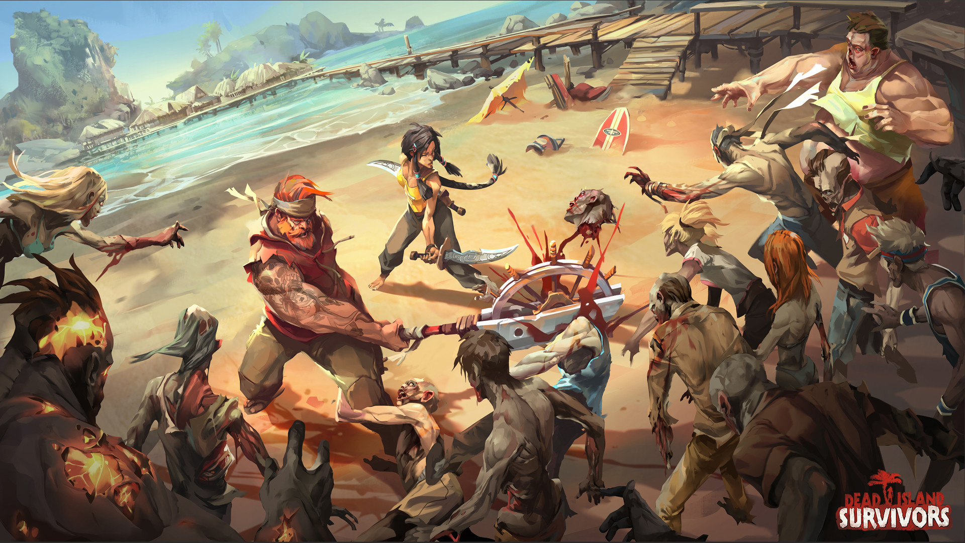 Dead Island: Survivors, постер № 1