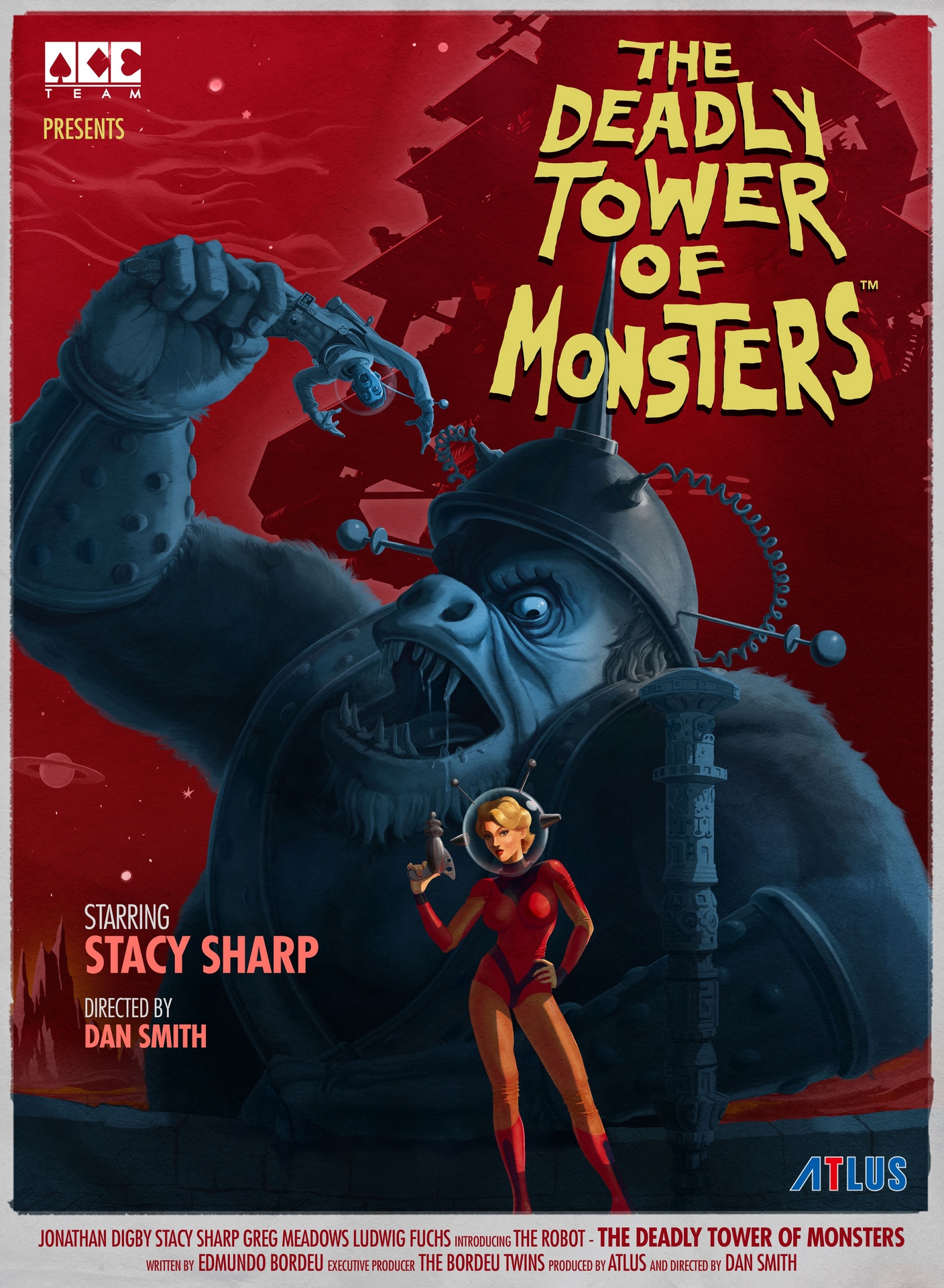The Deadly Tower of Monsters, постер № 1