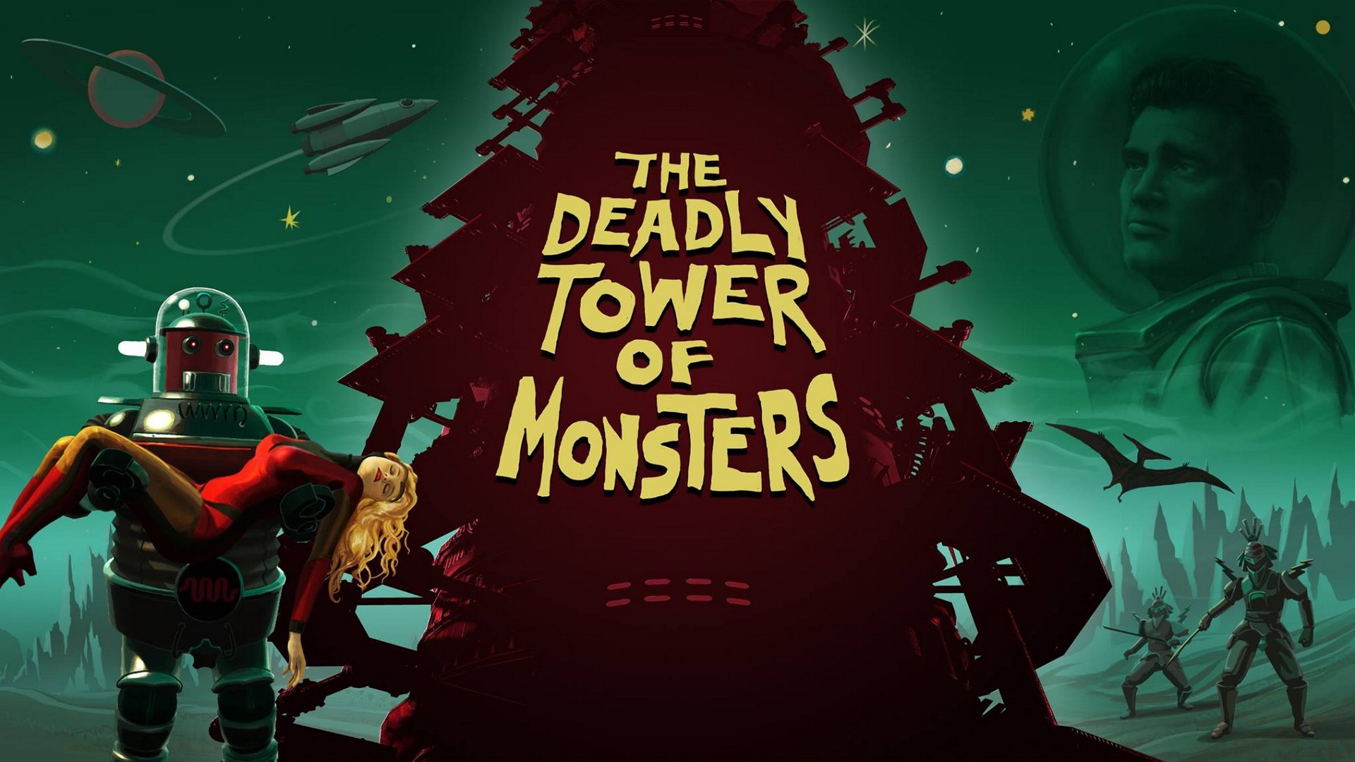 The Deadly Tower of Monsters, постер № 4