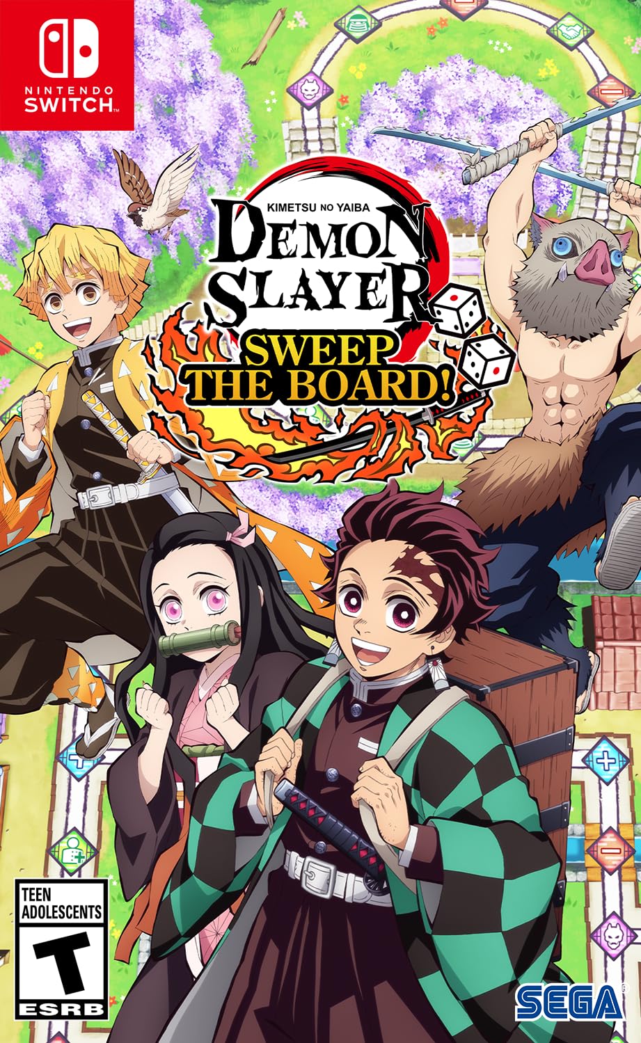 Demon Slayer: Kimetsu no Yaiba – Sweep the Board!, постер № 1