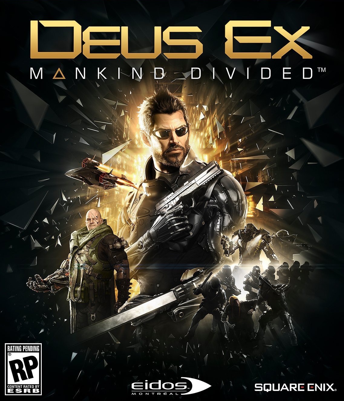 Deus Ex: Mankind Divided, постер № 1