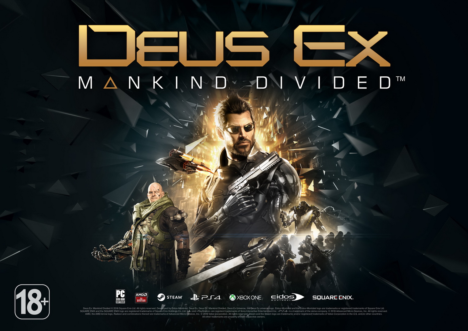 Deus Ex: Mankind Divided, постер № 2