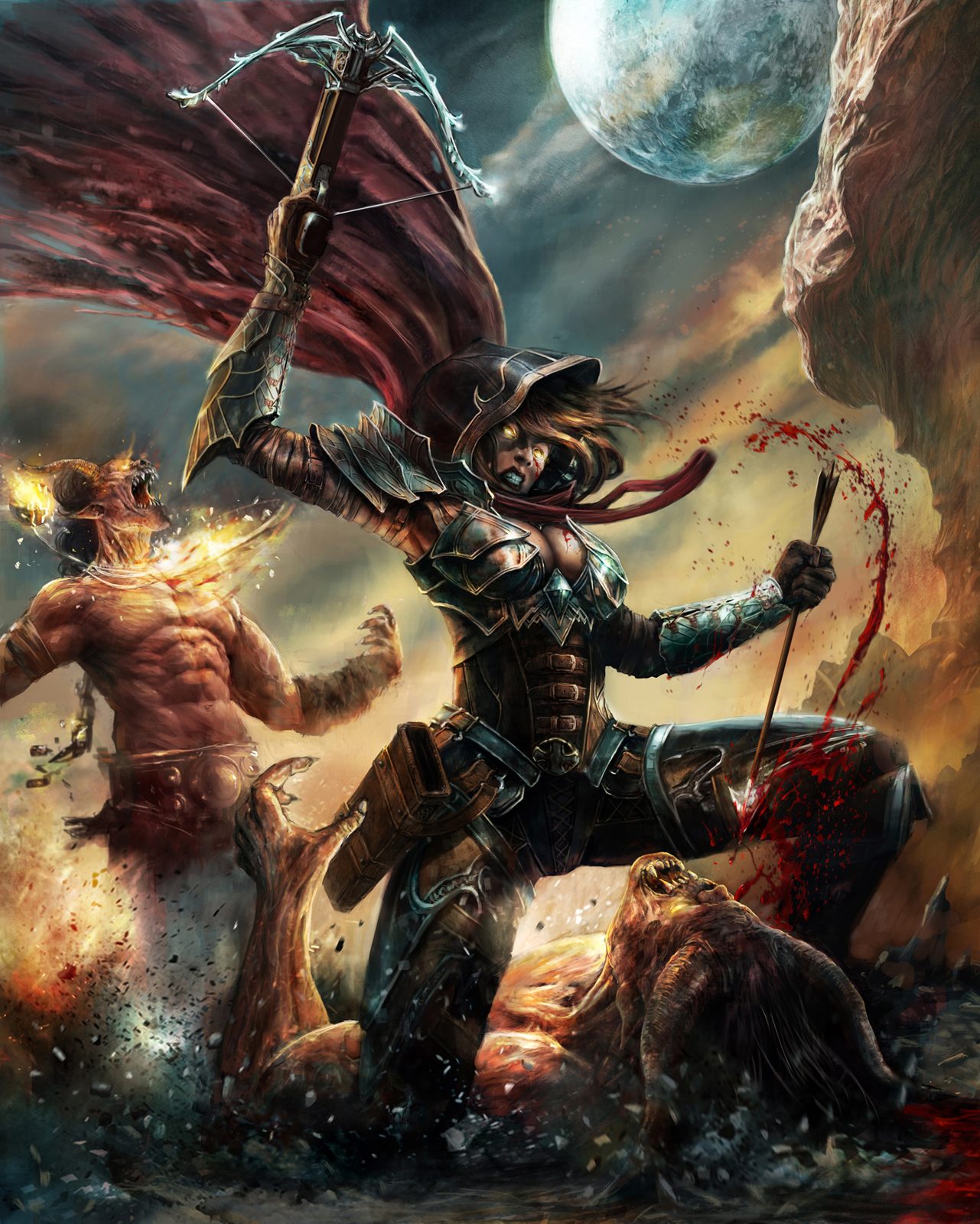 Diablo 3 Demon Hunter Art