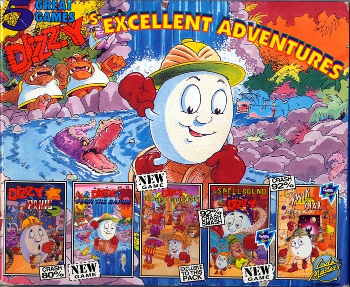 Dizzy's Excellent Adventures, постер № 2