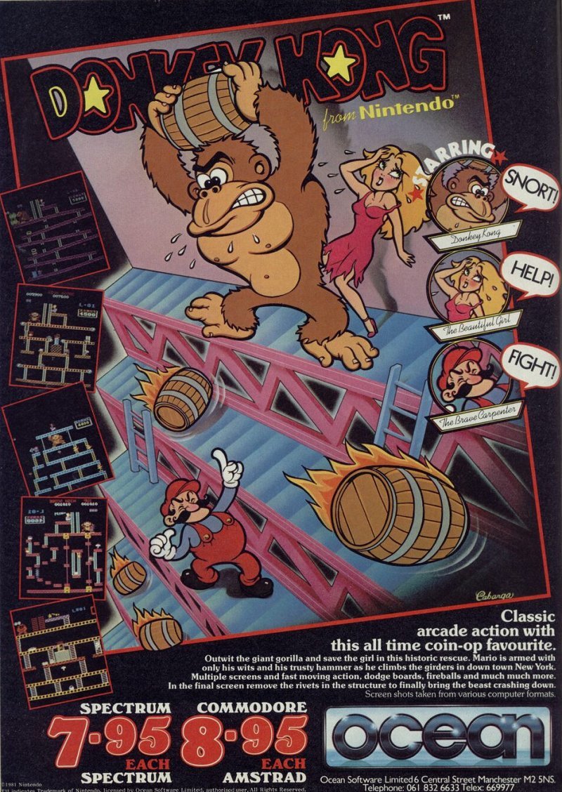 Donkey Kong, постер № 4
