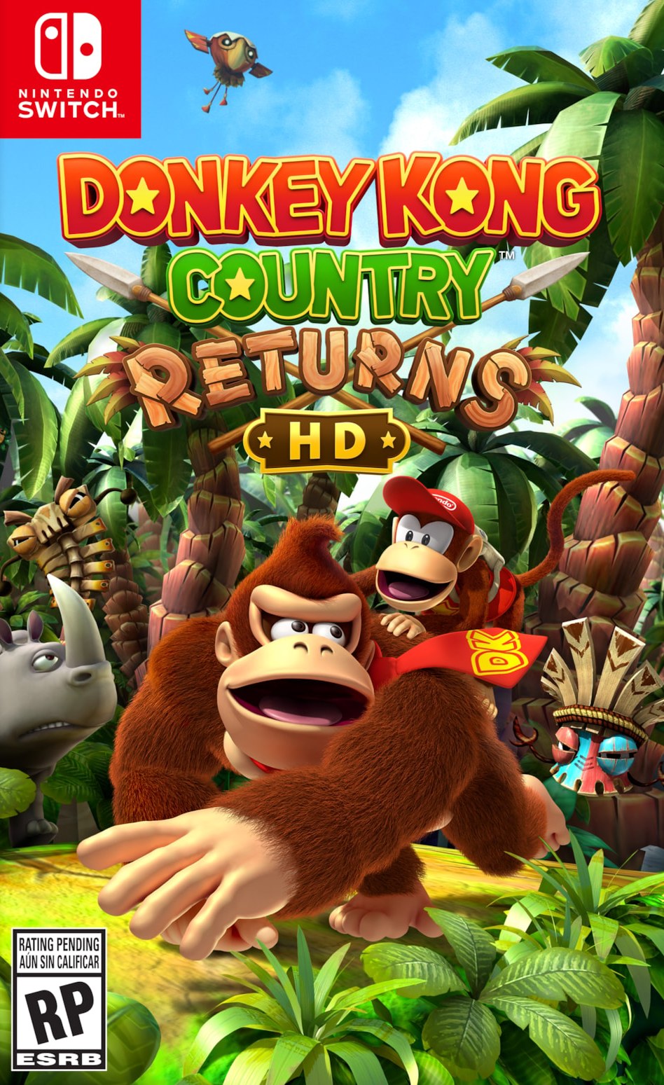 Donkey Kong Country Returns HD, постер № 1