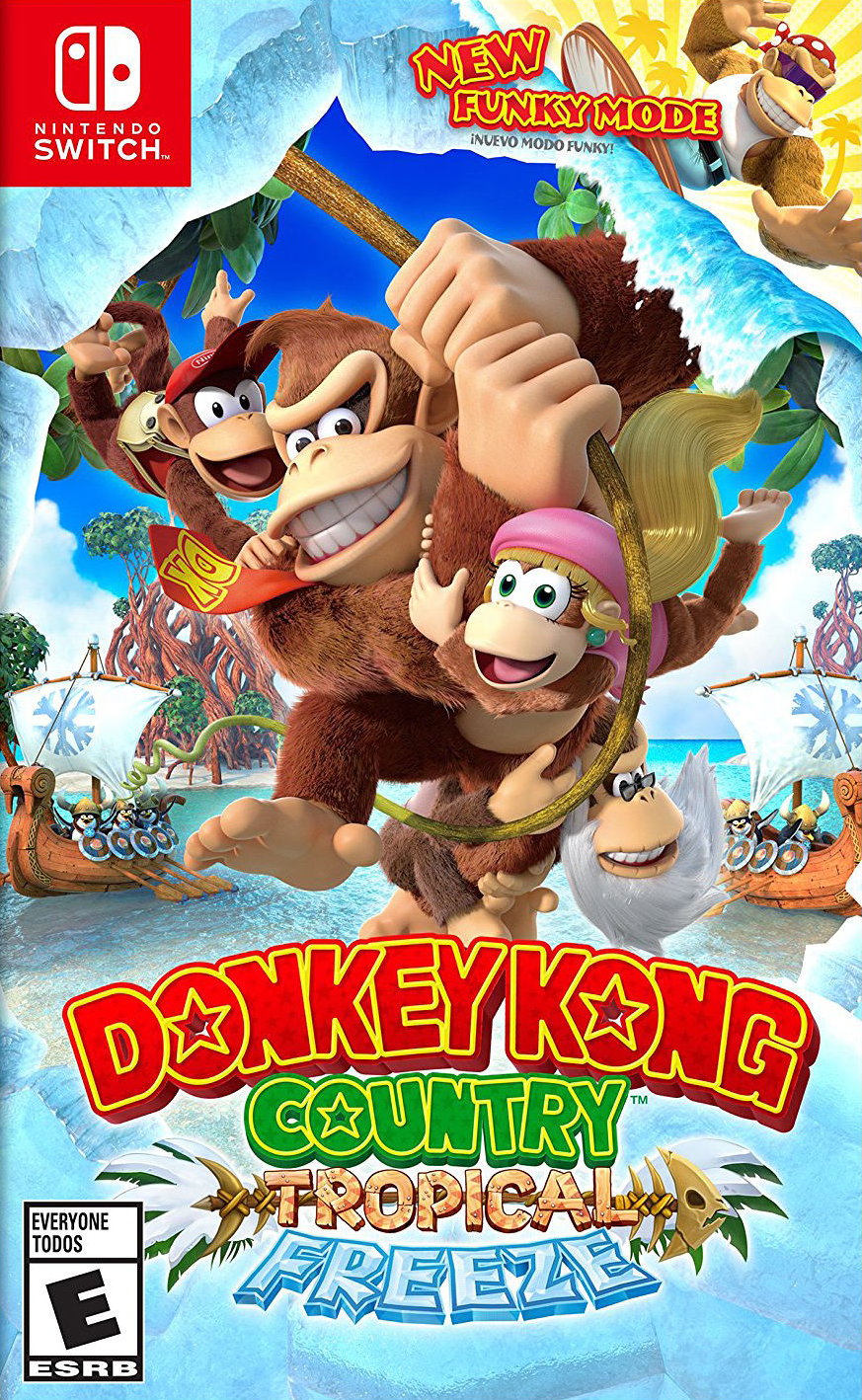 Donkey Kong Country: Tropical Freeze, постер № 2
