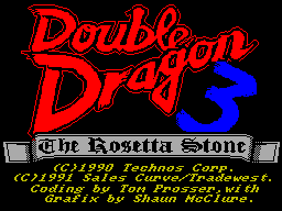 Double Dragon III: The Rosetta Stone, кадр № 1