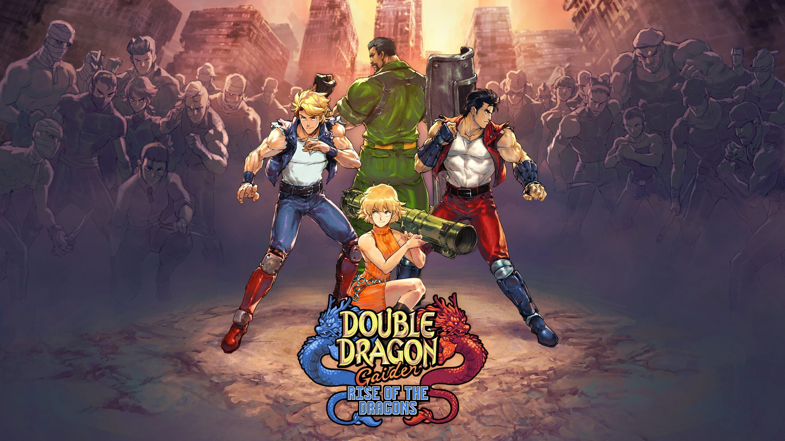 Double Dragon Gaiden: Rise of the Dragons, постер № 1