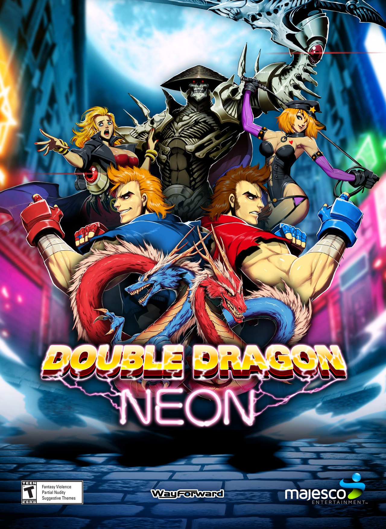 Double Dragon: Neon, постер № 1