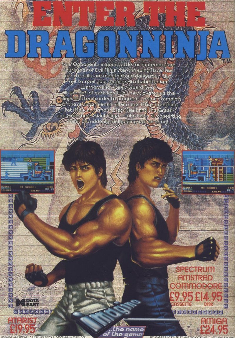 Bad Dudes vs. Dragon Ninja, постер № 6