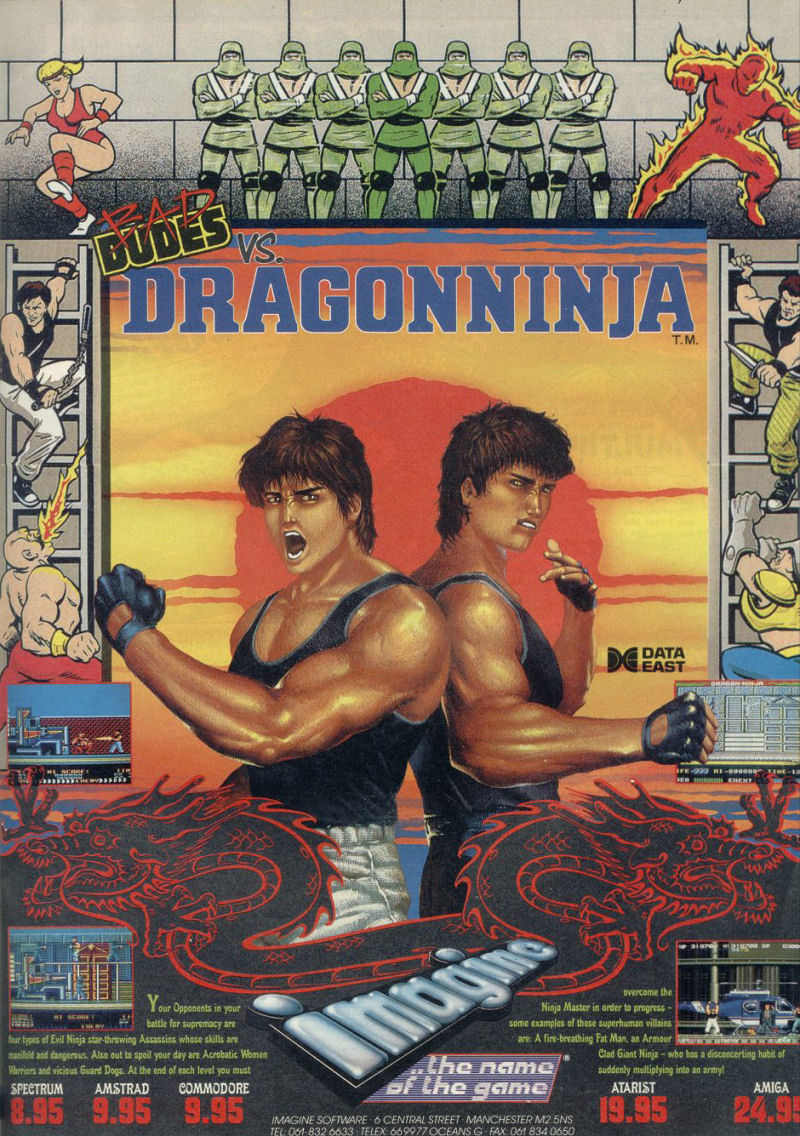 Bad Dudes vs. Dragon Ninja, постер № 7