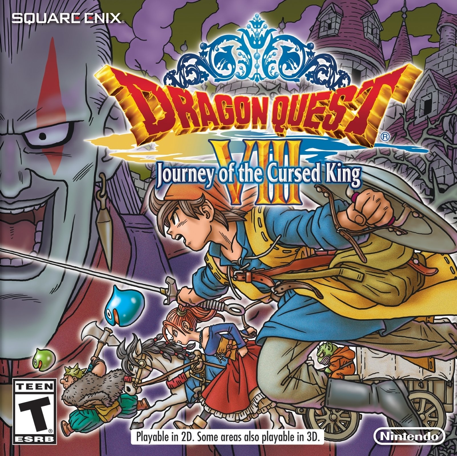 Dragon Quest VIII: Journey of the Cursed King, постер № 1