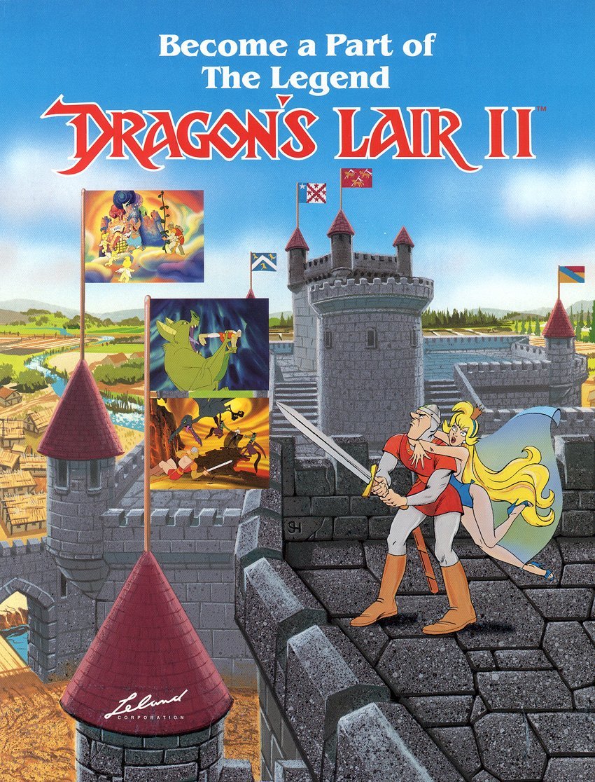 Dragon's Lair II: Time Warp, постер № 2