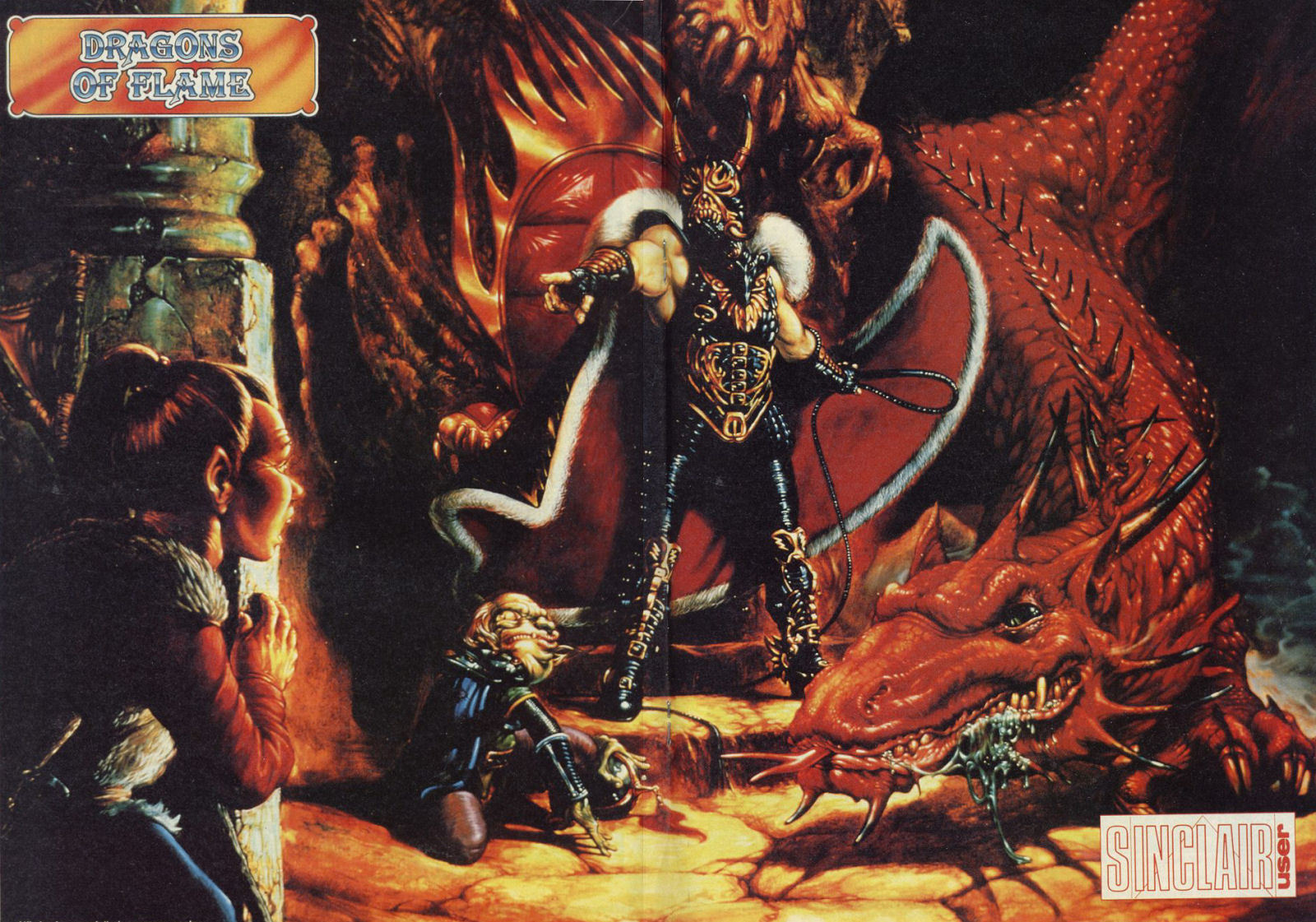 Dragons of Flame, постер № 4