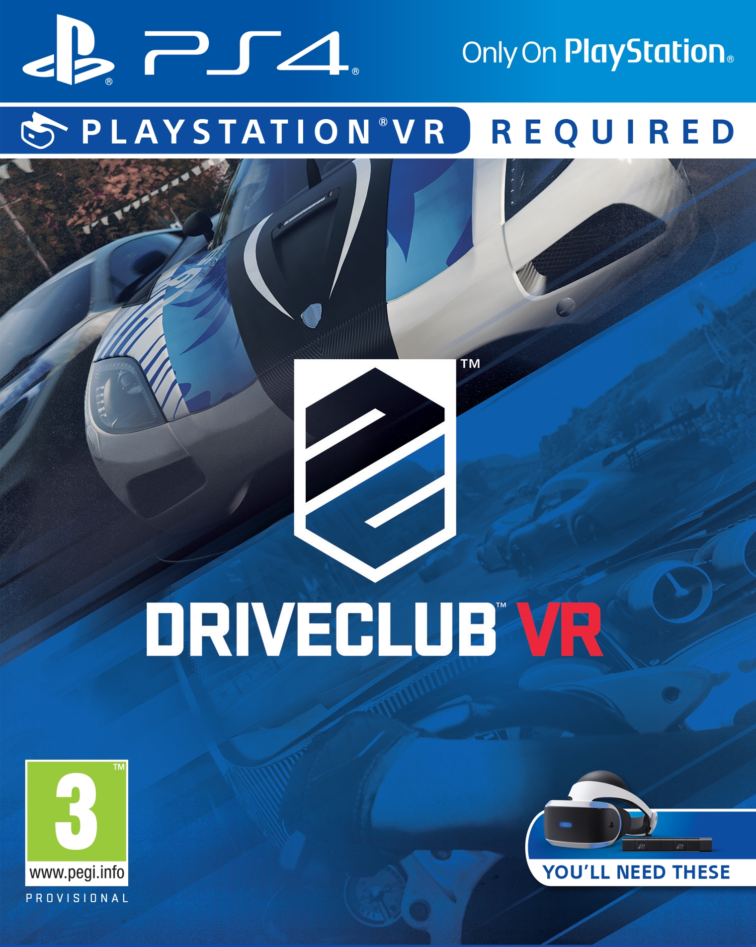 Driveclub VR, постер № 1