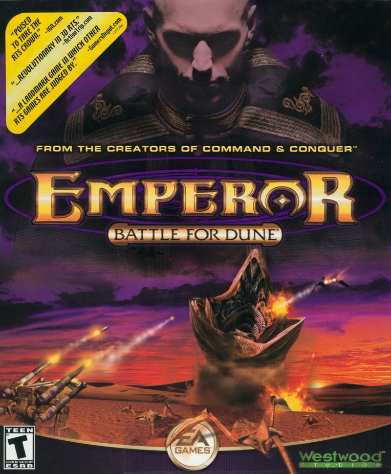 Emperor: Battle for Dune, постер № 1