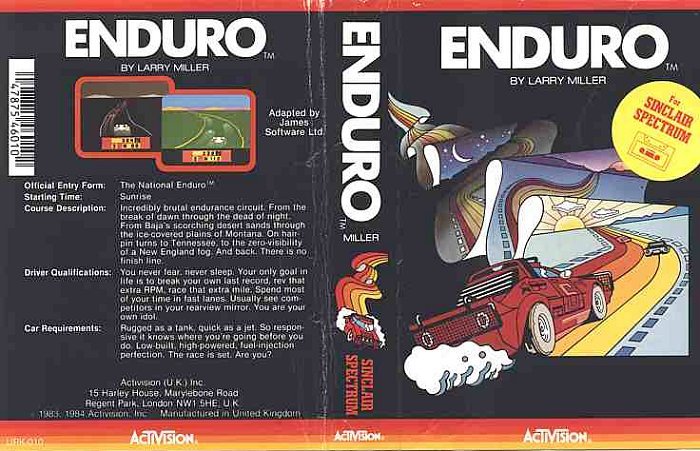 Enduro, постер № 1