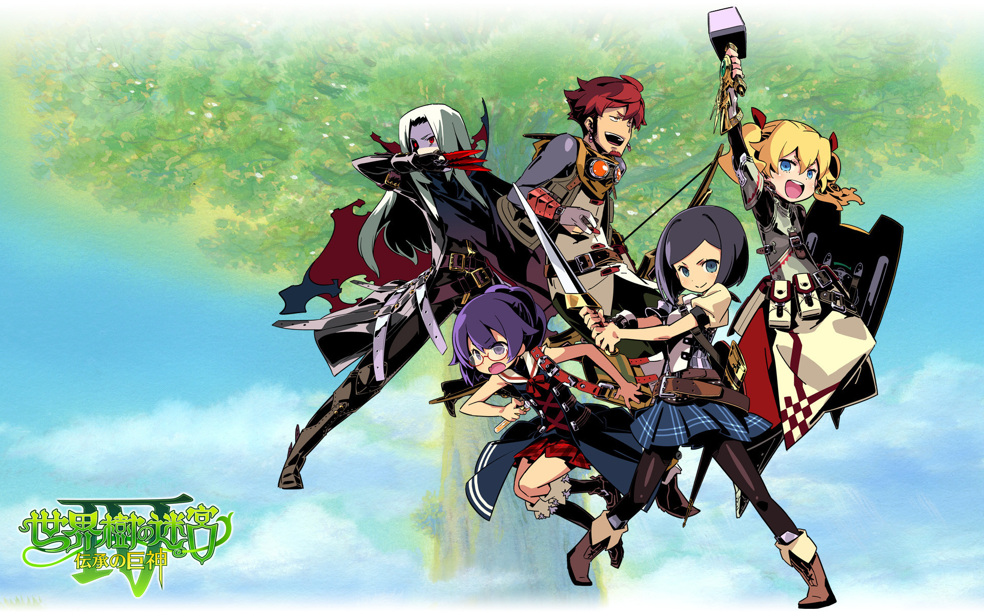 Etrian Odyssey IV: Legends of the Titan, постер № 3