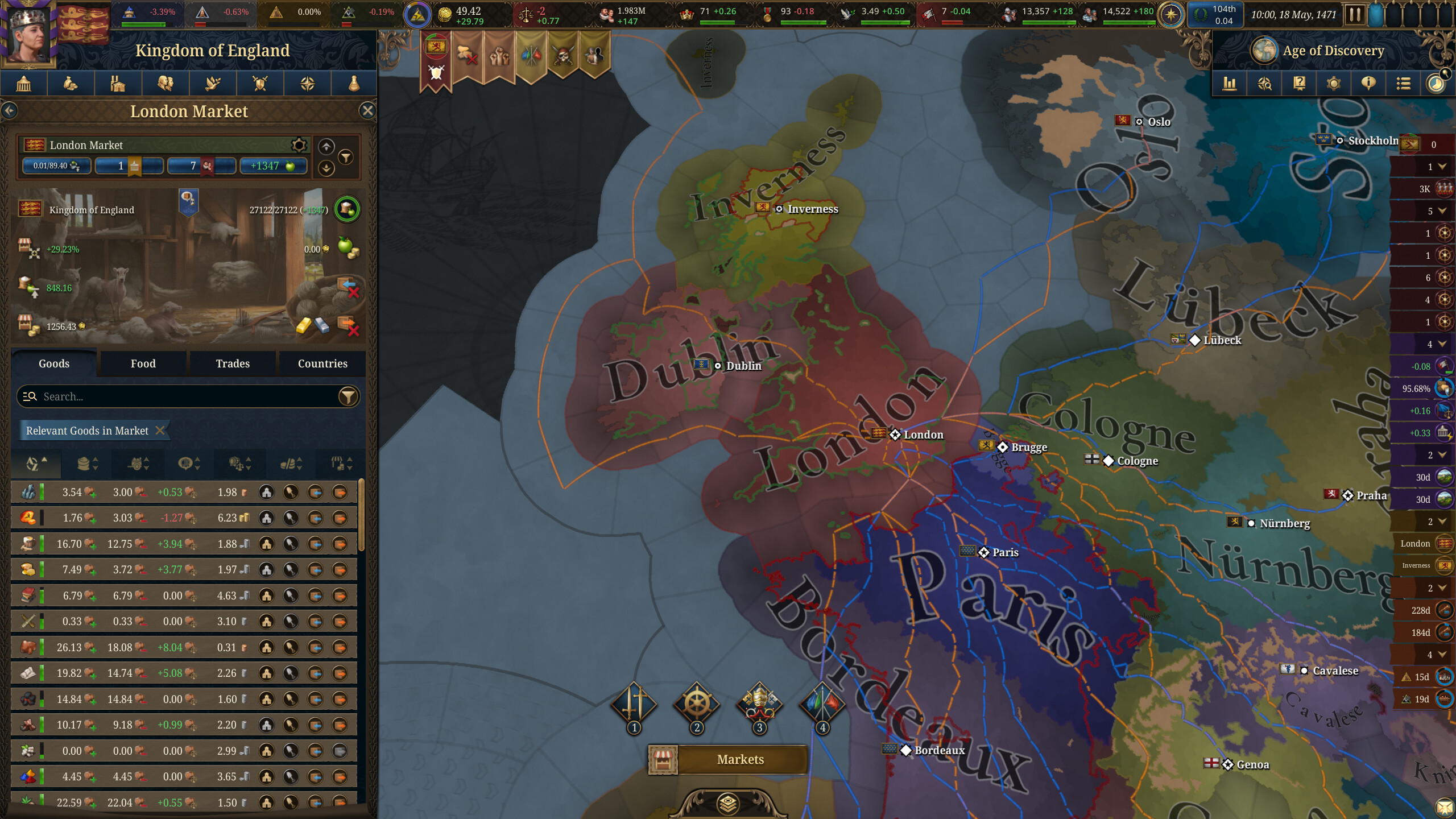Europa Universalis 5, кадр № 7