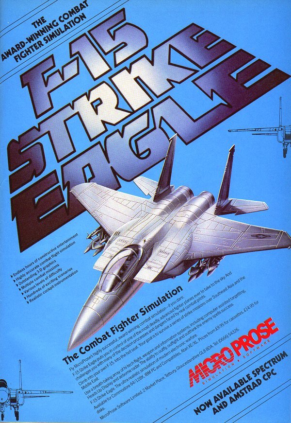 F-15 Strike Eagle, постер № 4