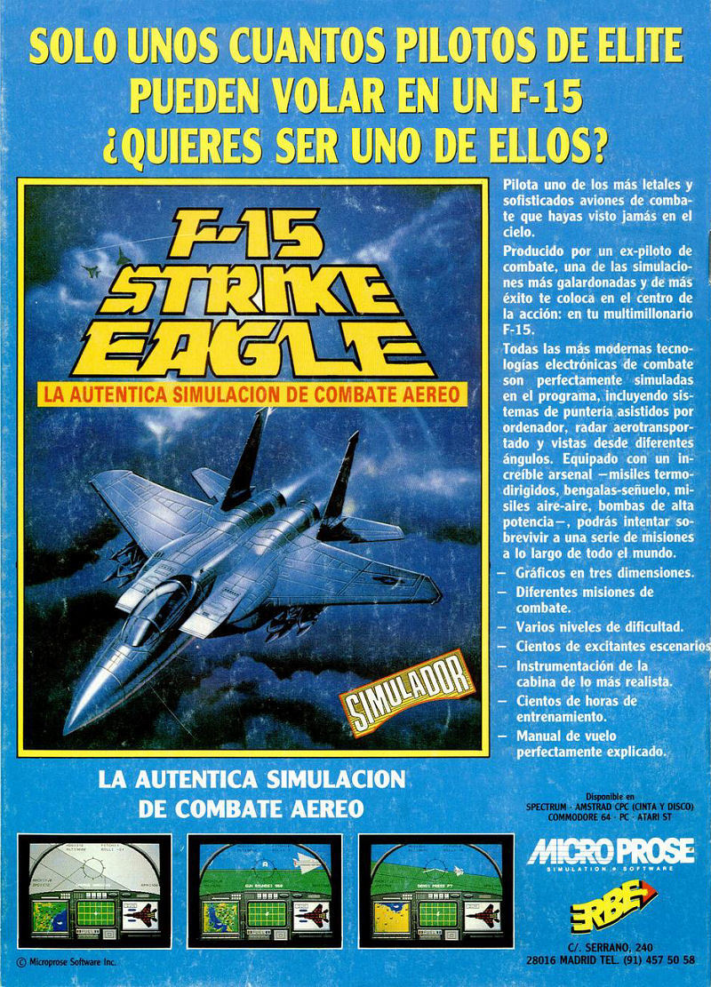 F-15 Strike Eagle, постер № 6