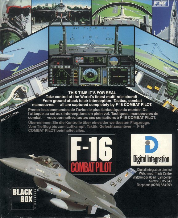 F-16 Combat Pilot, постер № 2