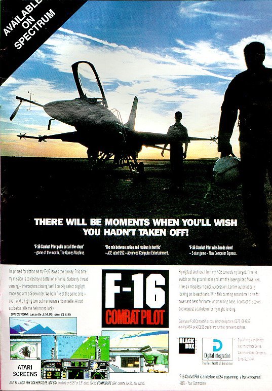 F-16 Combat Pilot, постер № 5