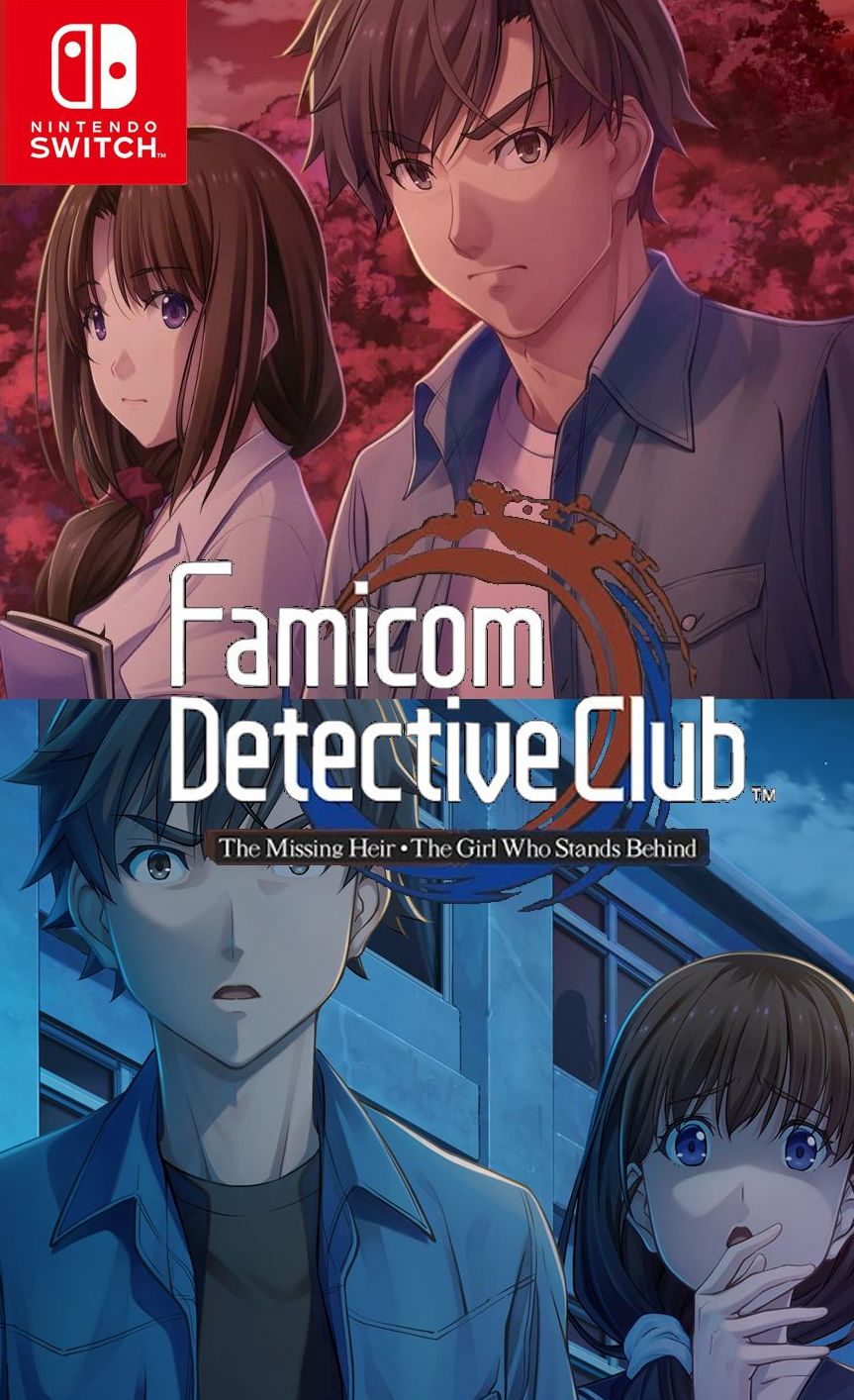 Famicom Detective Club: The Missing Heir & Famicom Detective Club: The Girl Who Stands Behind, постер № 3