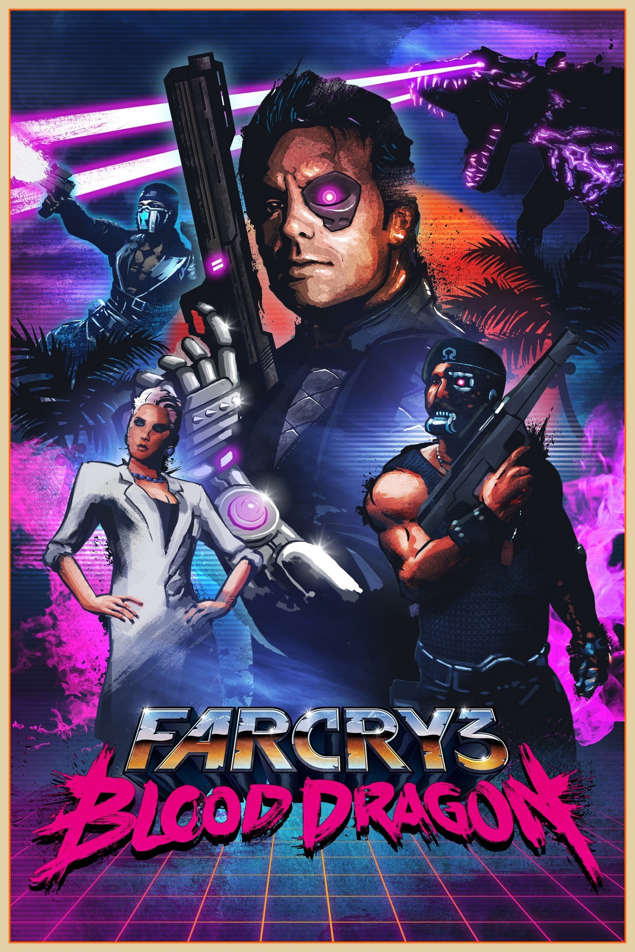 Far Cry 3: Blood Dragon, постер № 3