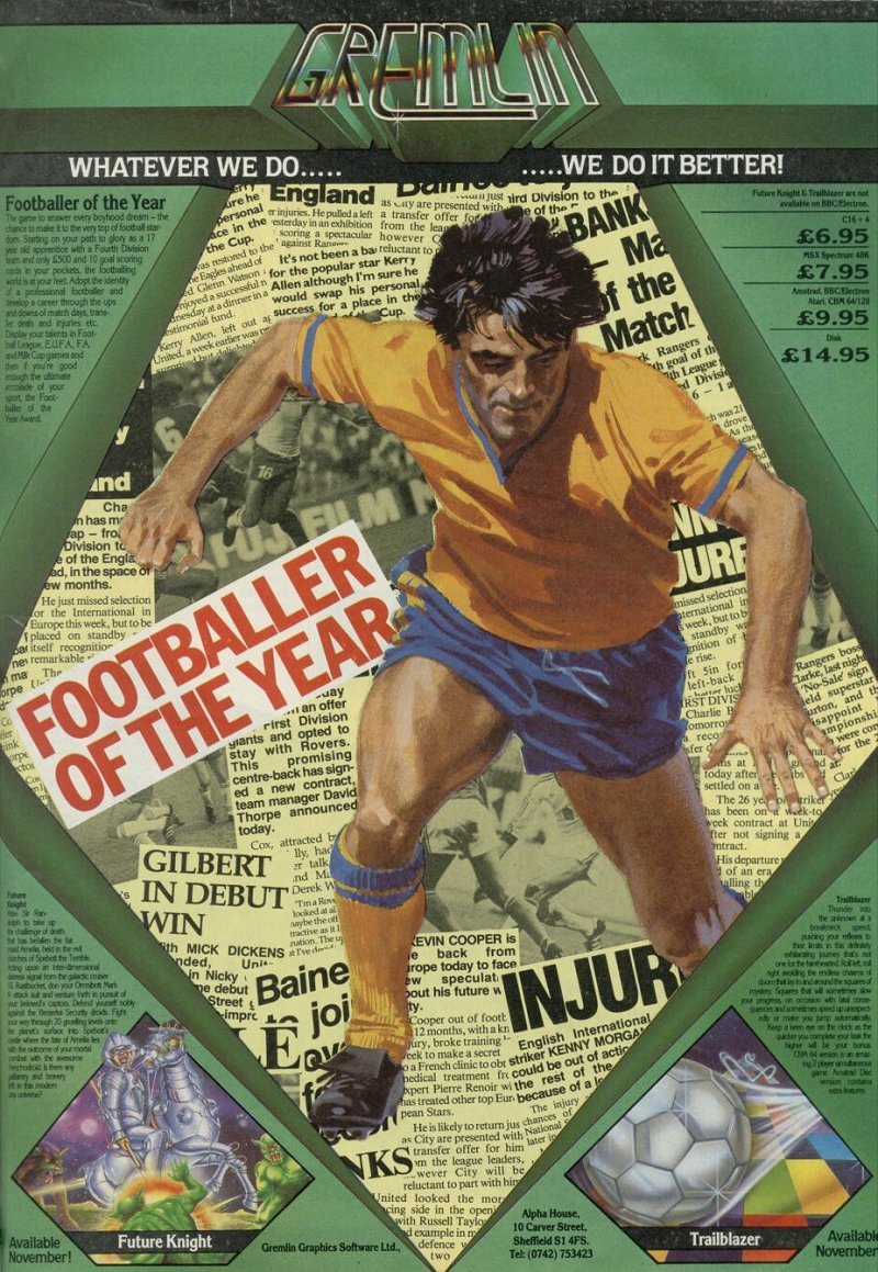 Footballer of the Year, постер № 3