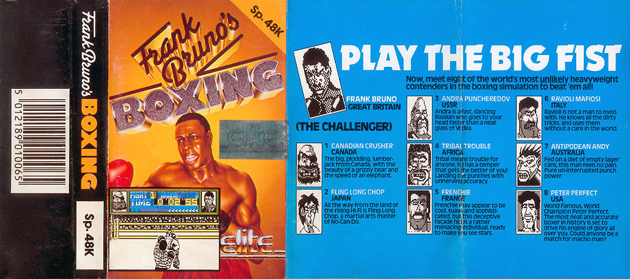 Frank Bruno's Boxing, постер № 1