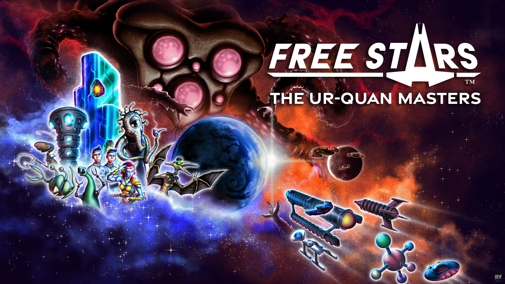 Free Stars: The Ur-Quan Masters, постер № 2