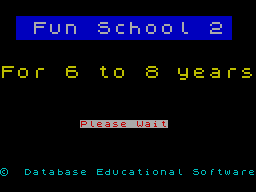 Fun School 2 for 6-8 Year Olds
