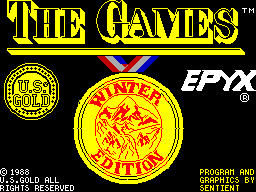 Games - Winter Edition, The