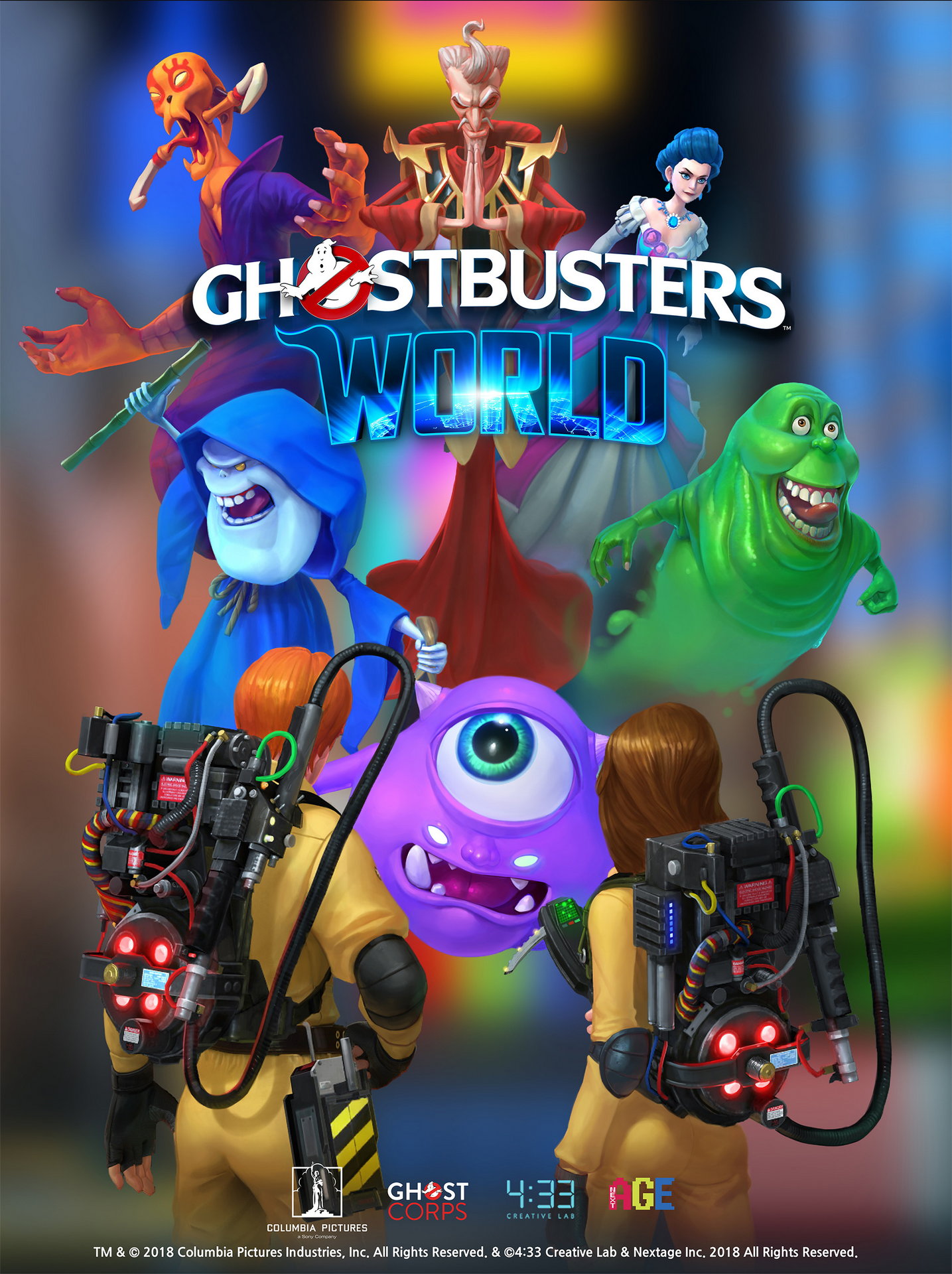 Ghostbusters World, постер № 1