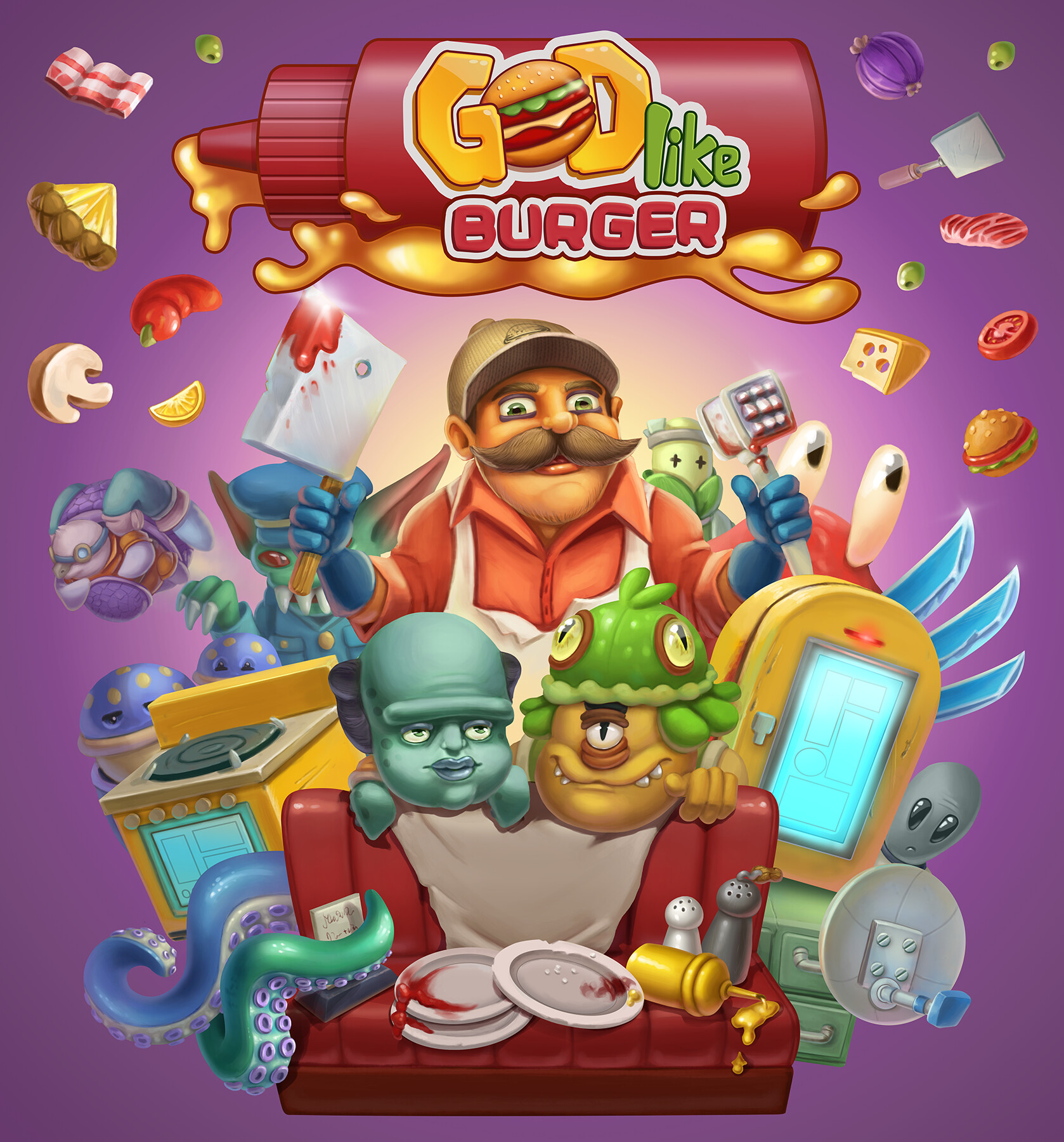 Godlike Burger, постер № 5