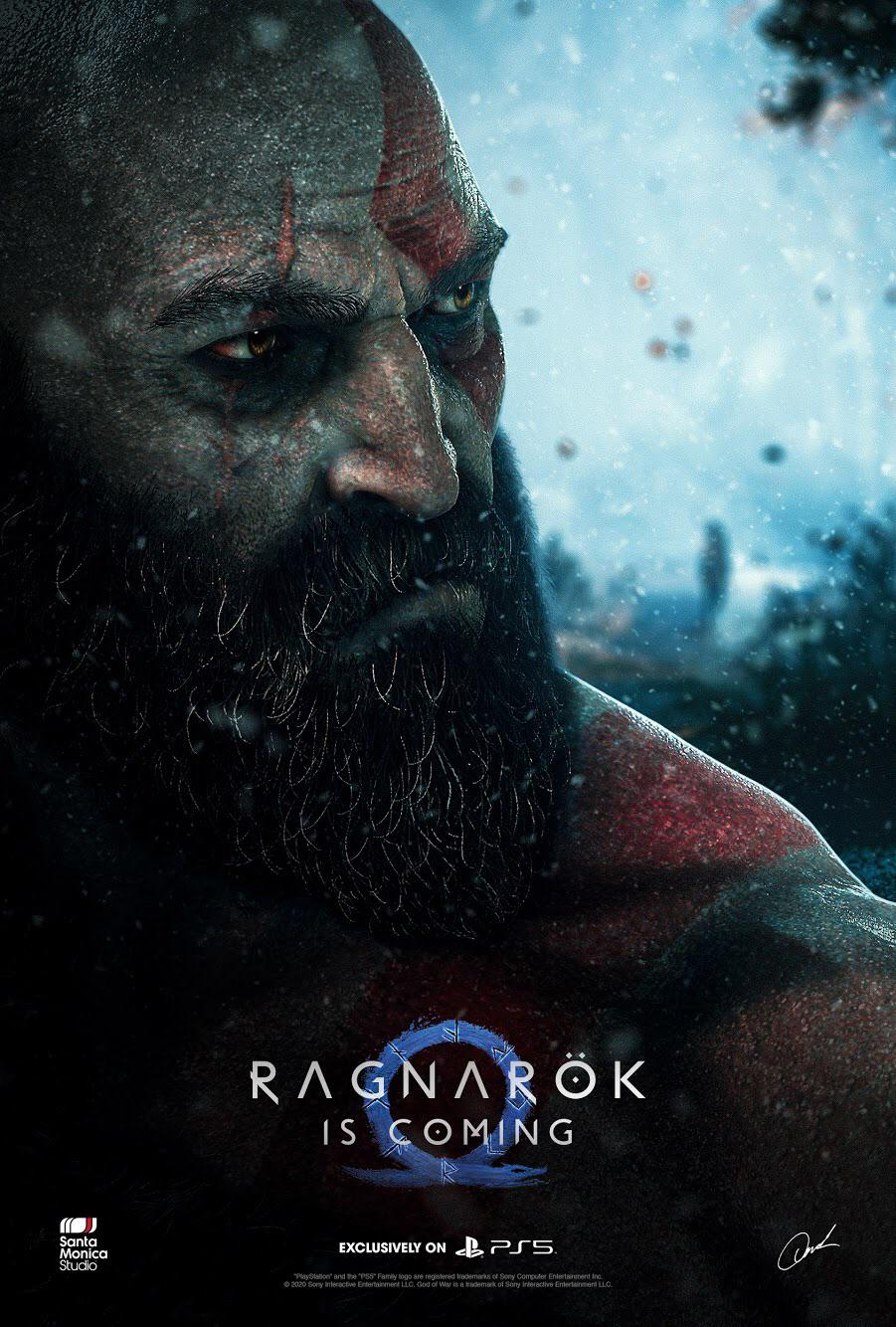 God of War: Ragnarok, фанарт № 1