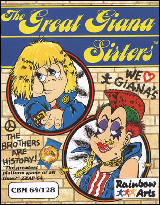 The Great Giana Sisters, постер № 1