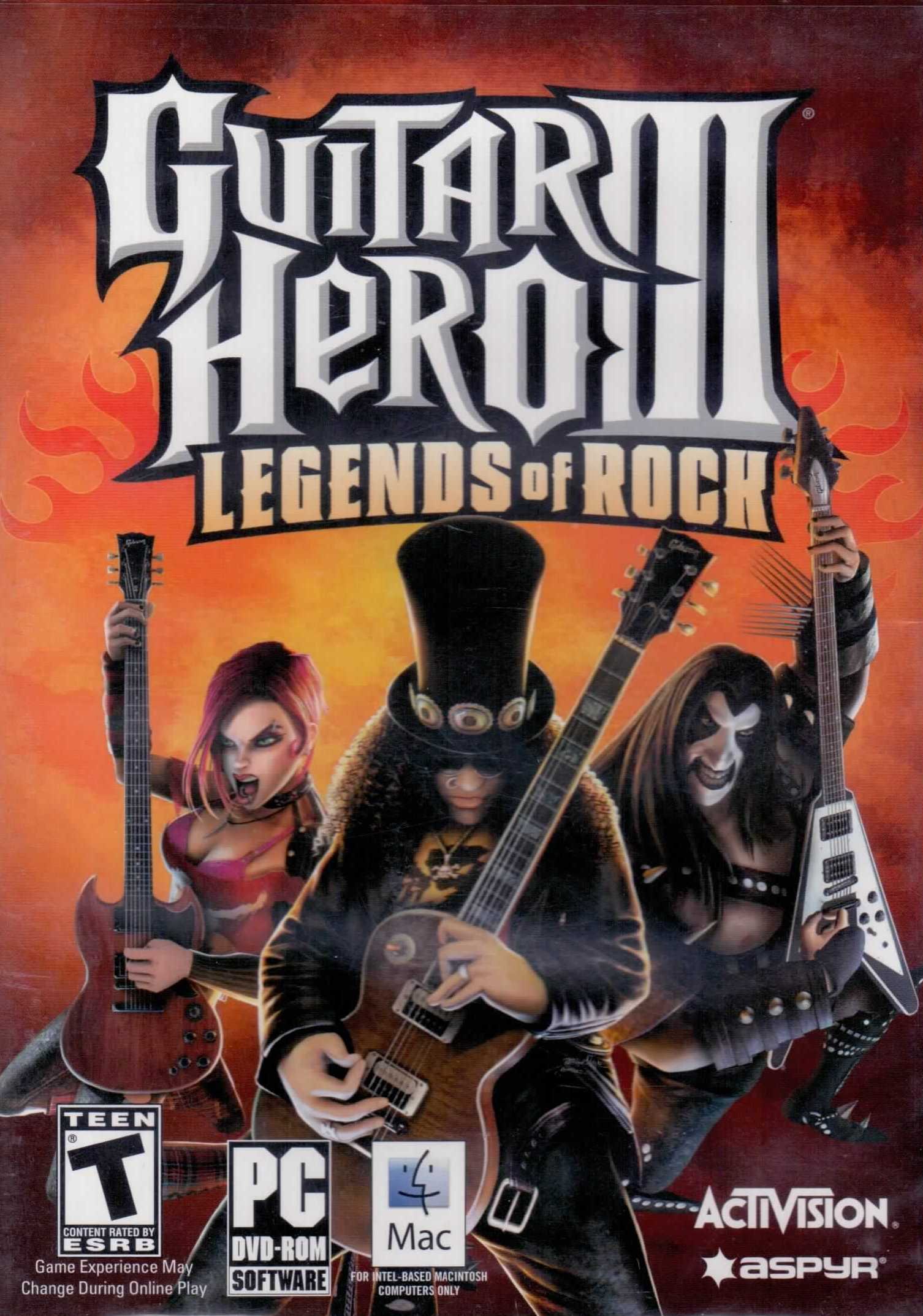 Guitar Hero III: Legends of Rock, постер № 1