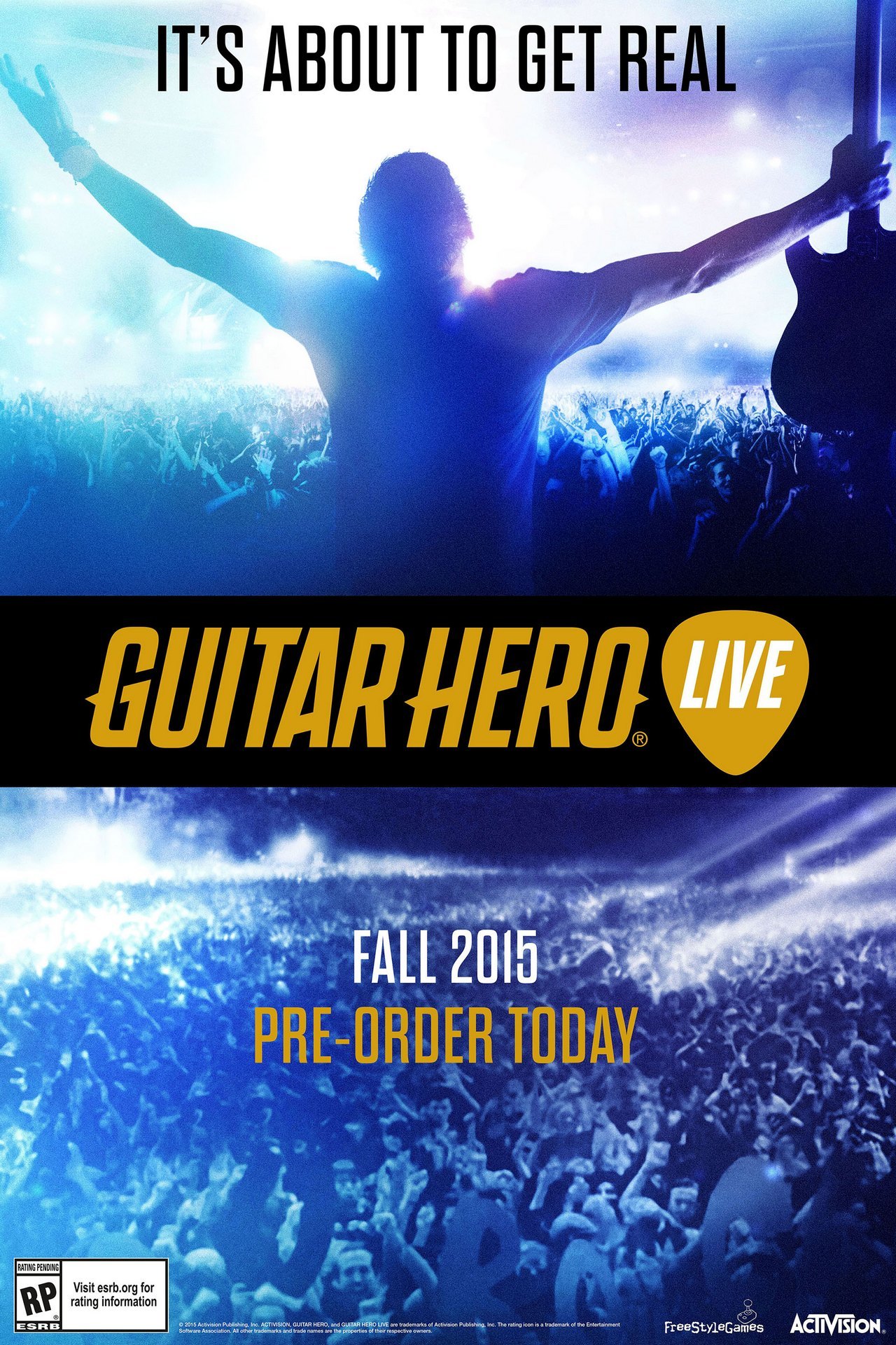 Guitar Hero Live, постер № 1