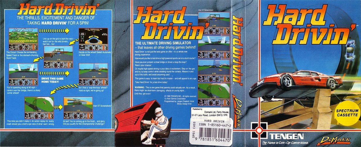Hard Drivin', постер № 1