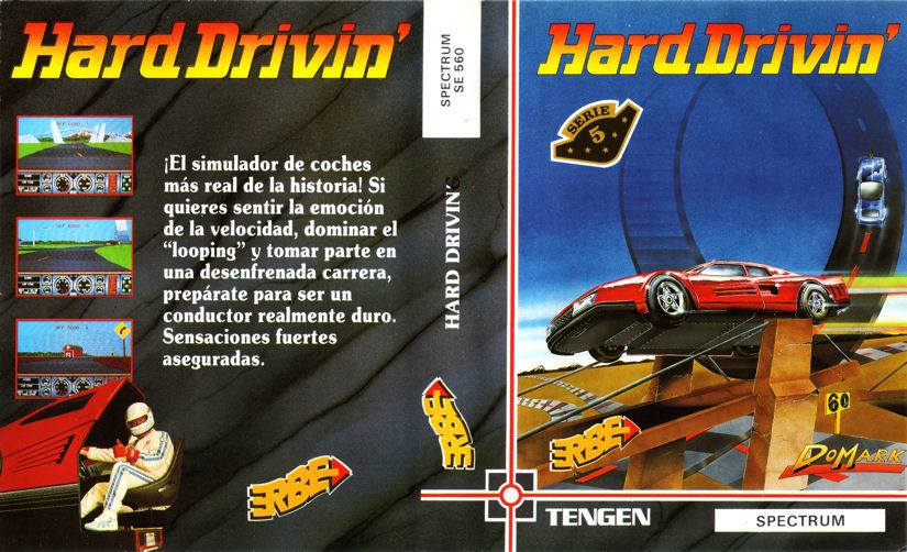 Hard Drivin', постер № 3